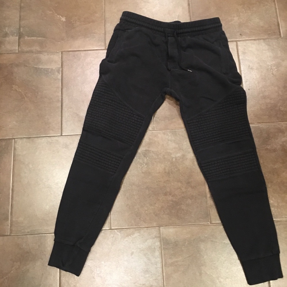 Black Jogger Sweatpants